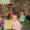 Děti z 1.stupně ZŠ v knihovně