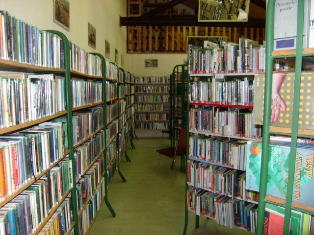 prostory knihovny