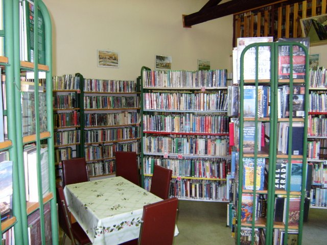 prostory knihovny